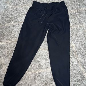 COPY - Black Lululemon joggers size 6